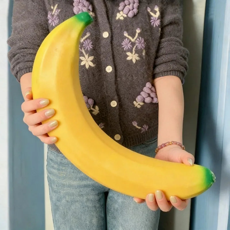Squishy banane géante - vue d'ensemble