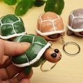 Porte-clés squishy tête de tortue