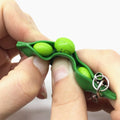 Squishy Edamame Fidget Porte-clés Anti-stress
