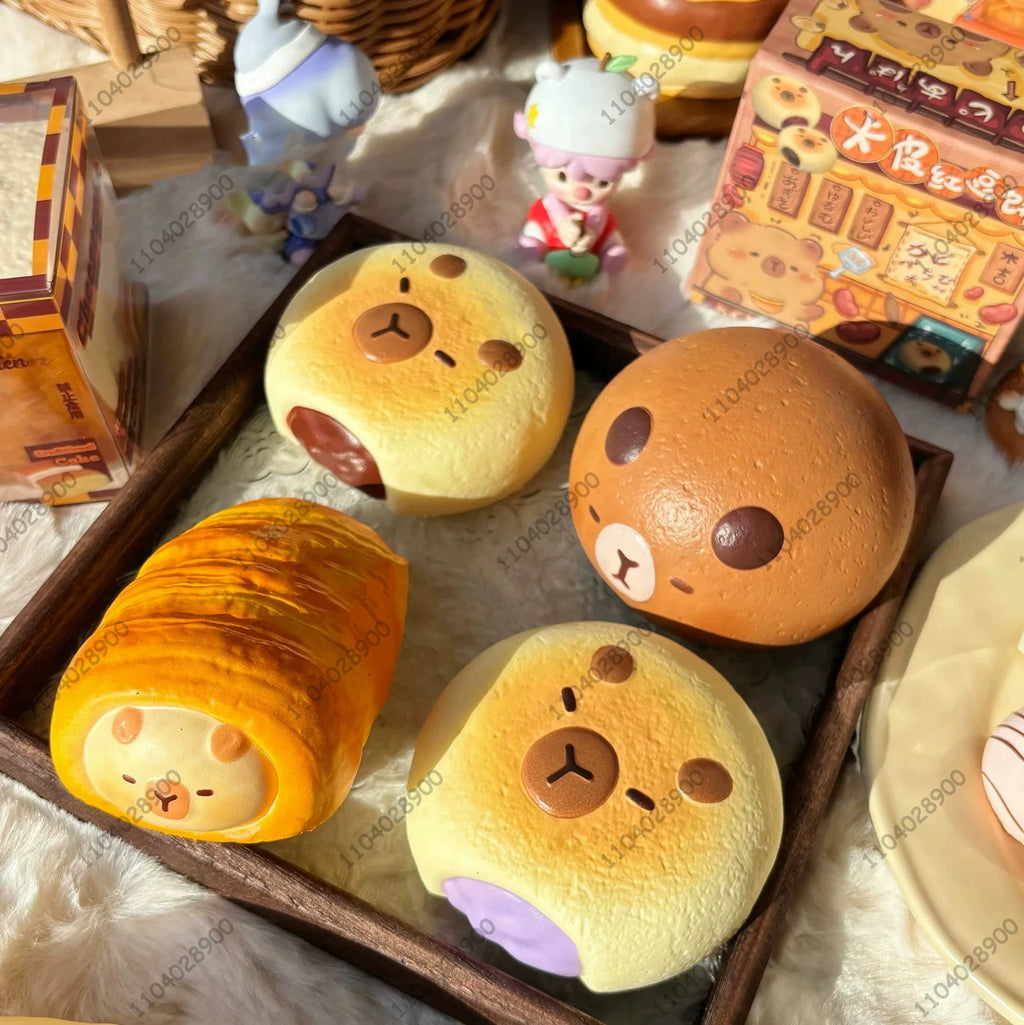 Squishy Capybara boulangerie anti-stress