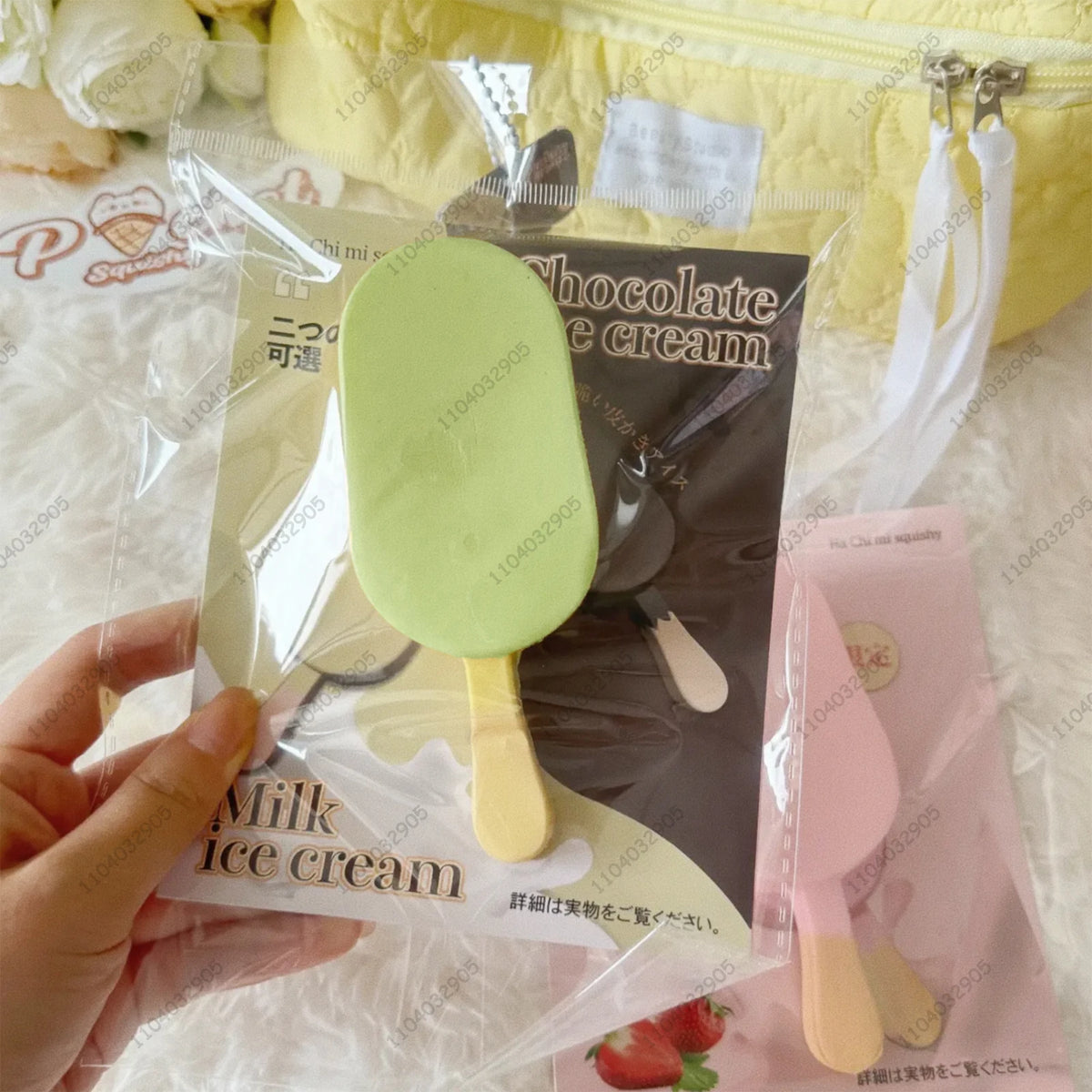 Squishy Glace Popsicle Matcha