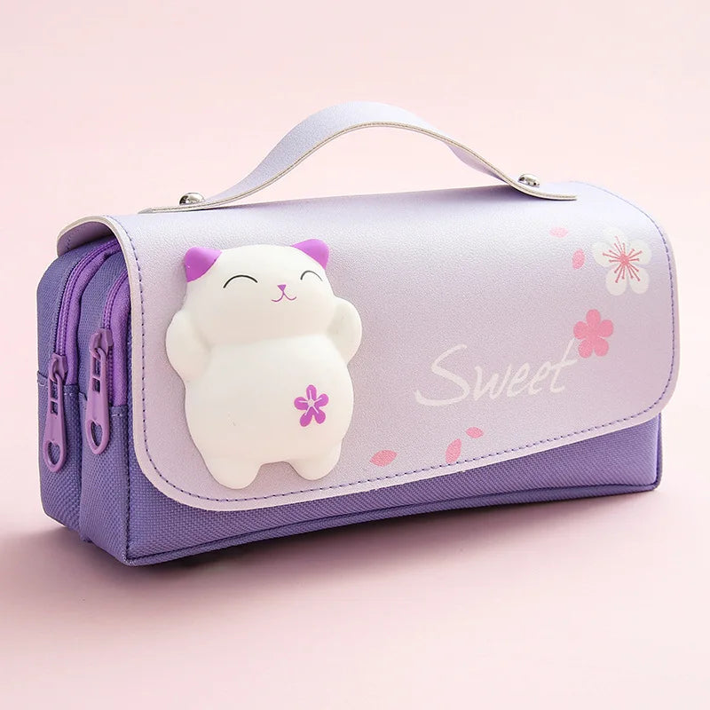 Trousse Ours Violet