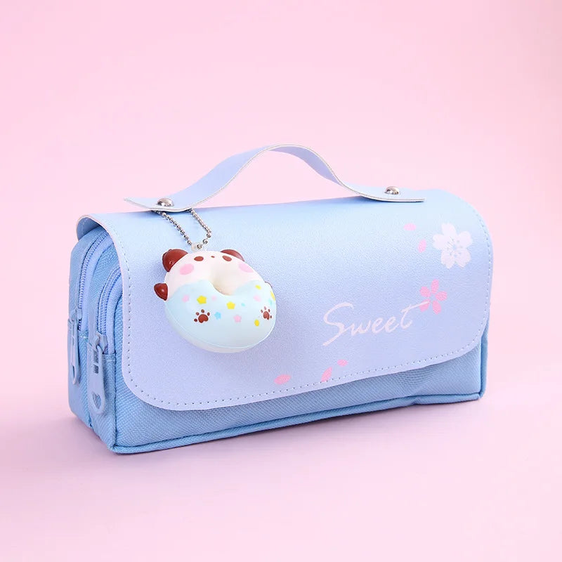 Trousse Donut Bleu A
