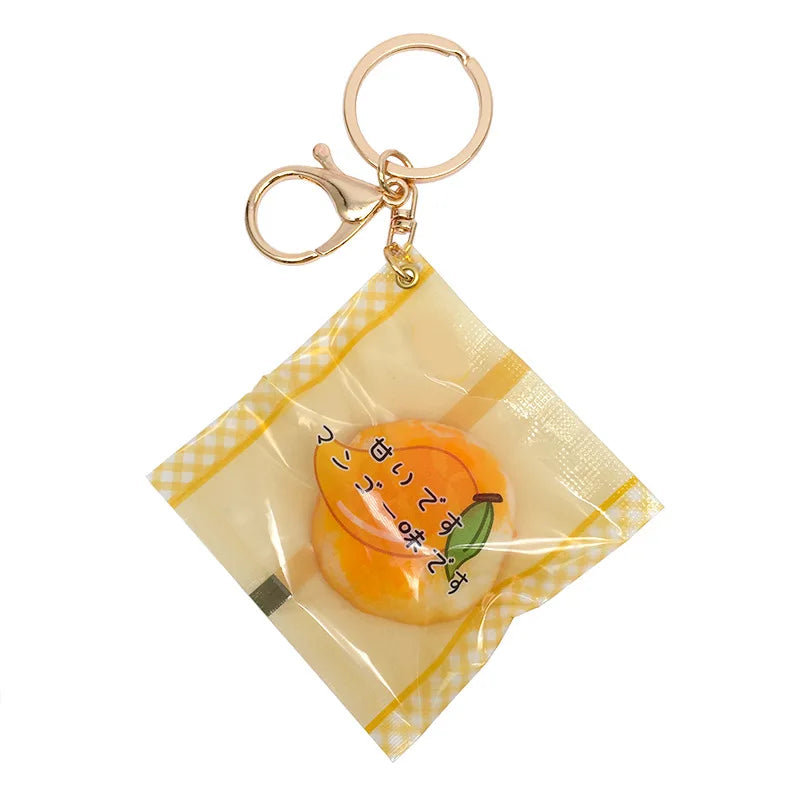 Porte-clés Sac de Bonbons Ananas