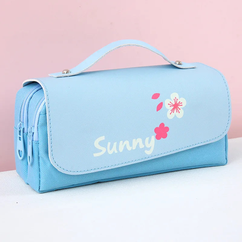 Trousse Sakura Bleu