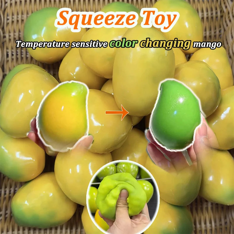 Squishy Mangue qui Change de Couleur