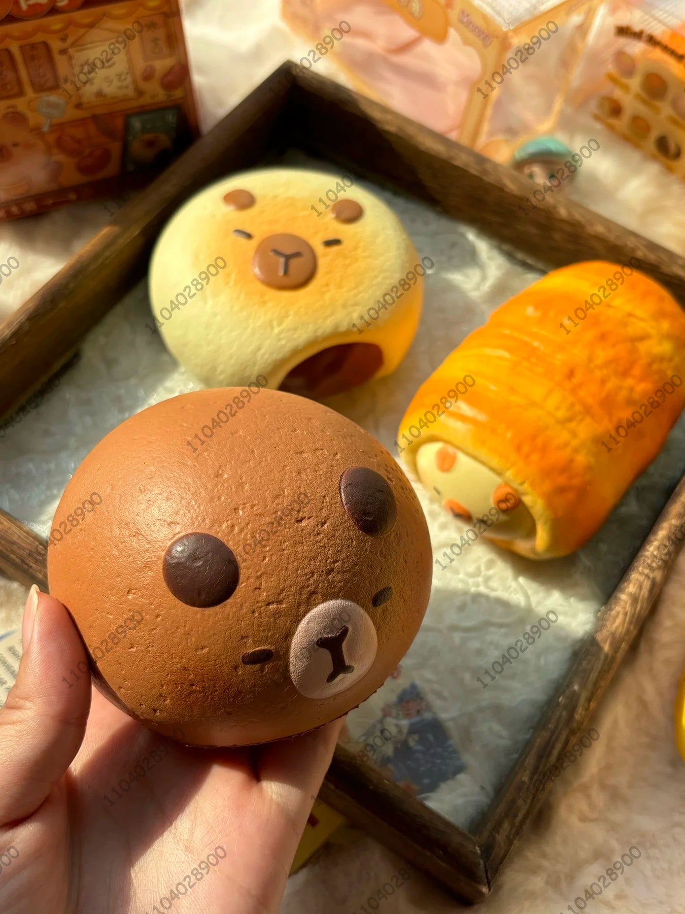 Squishy Capybara boulangerie anti-stress - variétés