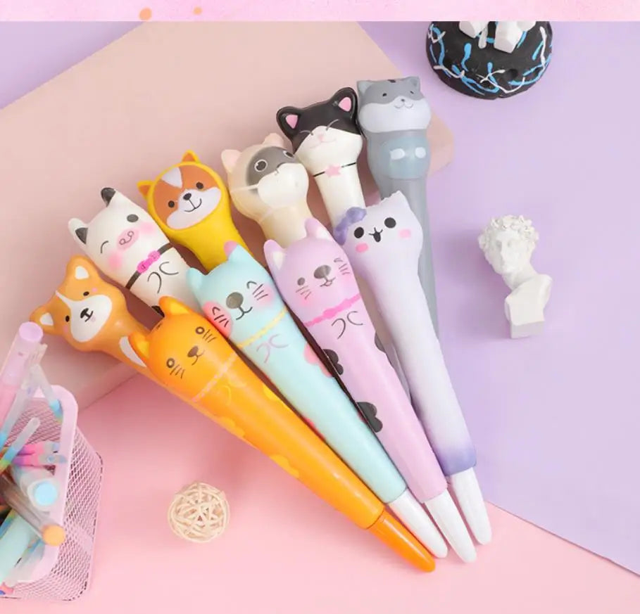 Stylo Kawaii Squishy Animaux et Fruits