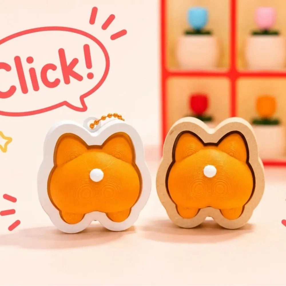 Porte-clés squishy animaux dans une tasse - styles variés