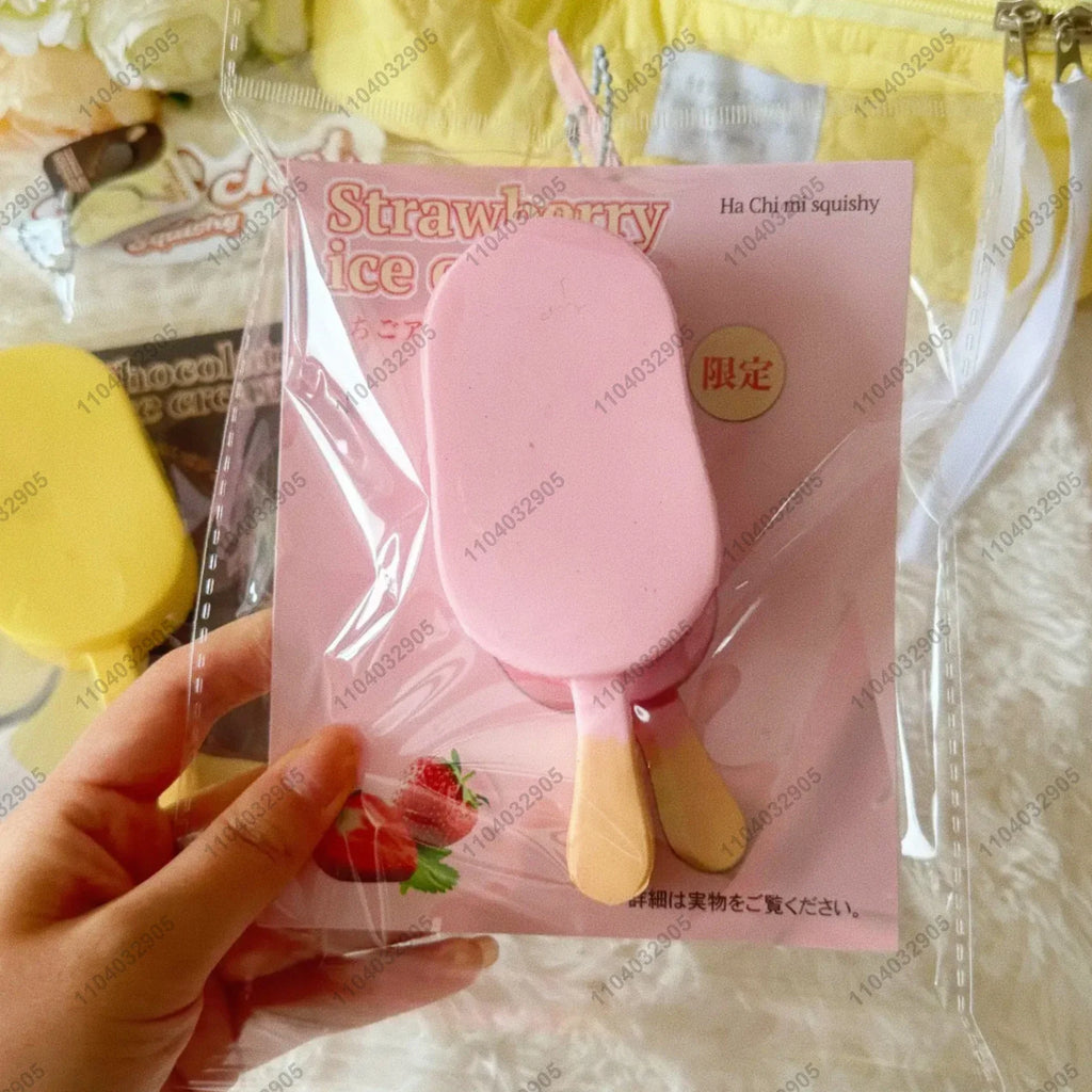 Squishy Glace Popsicle Fraise